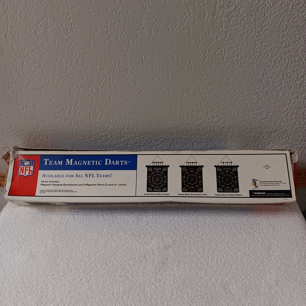 NFL Team Magnetic Darts Set